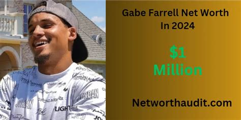 gabe farrell net worth|Gabe Farrell Productions Net Worth